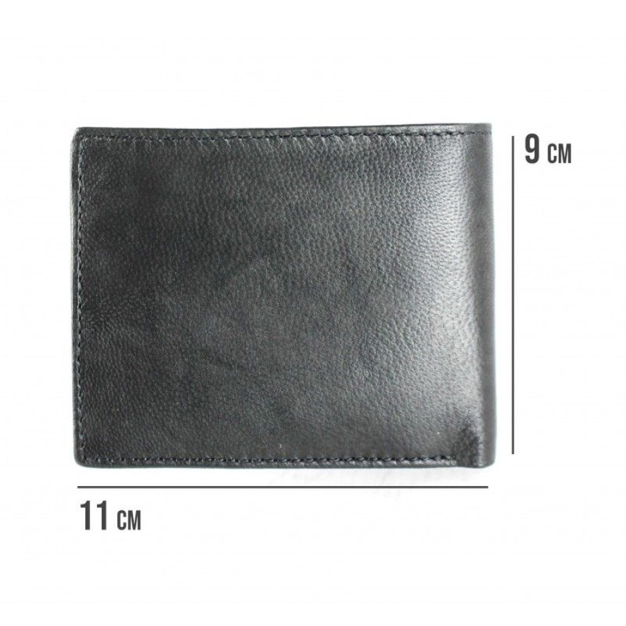 Hombre Zerimar Carteras | Cartera De Piel 9X11 Cm Modelo Kapsu