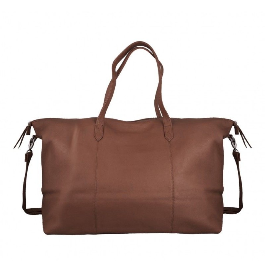 Mujer Zerimar Bolsos | Bolso Grande De Piel De Viaje 55X22X35 Cm