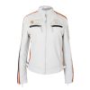 Mujer Zerimar Chaquetas De Cuero | Chaqueta Heavy De Piel Con Parches Modelo 120 Blanco