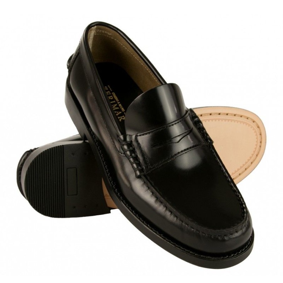 Hombre Zerimar Elegante | Mocasines Ultraligeros De Hombre Con Antifaz