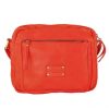 Mujer Zerimar Bolsos | Bolso De Piel Con Multicremallera Jayce 30X24X8 Cm