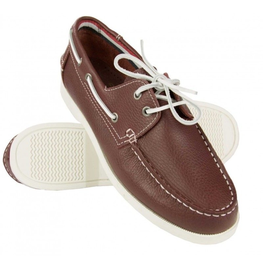 Hombre Zerimar Casual | Nauticos De Piel Ligeros Con Cordones Modelo Octopus