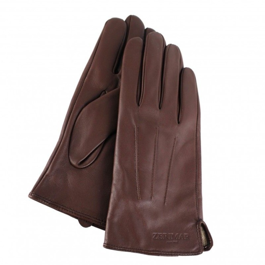 Hombre Zerimar Guantes | Guantes De Piel Para Hombre Modelo Flowk