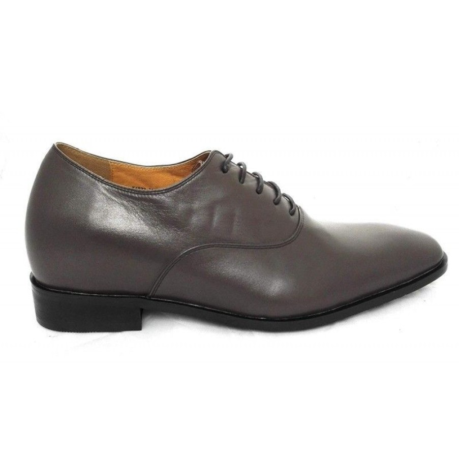 Zapatos Con Alza Zerimar | Zapatos Para Hombre De Vestir Con Alzas De 7 Cm Y Cordones