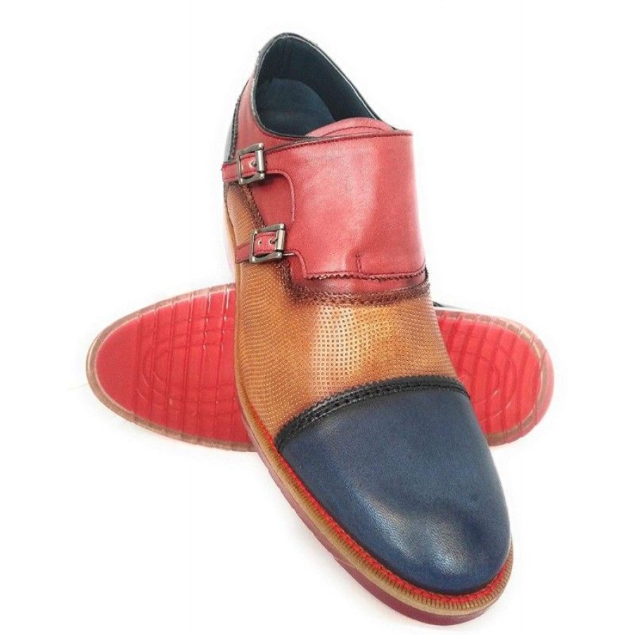 Zapatos Con Alza Zerimar | Zapatos Con Alzas Para Hombre Con Doble Hebilla Fabricados En Espana