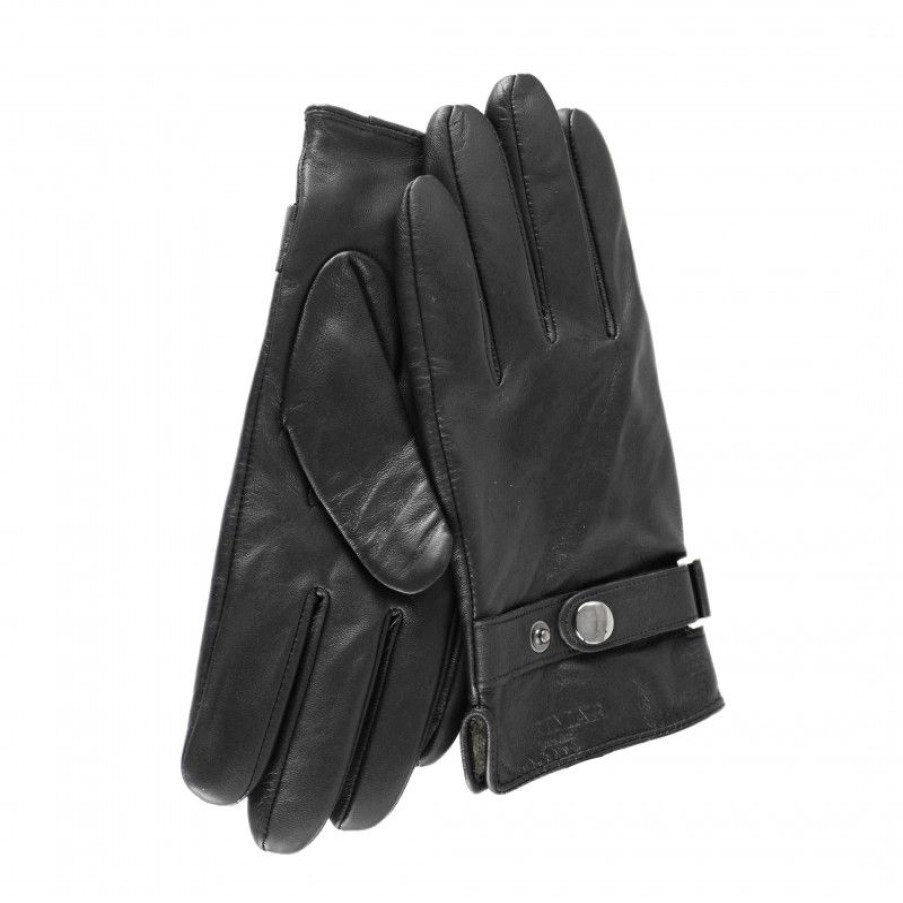 Hombre Zerimar Guantes | Guantes De Piel Con Clip Ajustable Modelo Birle