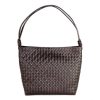 Mujer Zerimar Bolsos | Bolso Grande De Piel Trenzada Braile 48X13X28 Cm