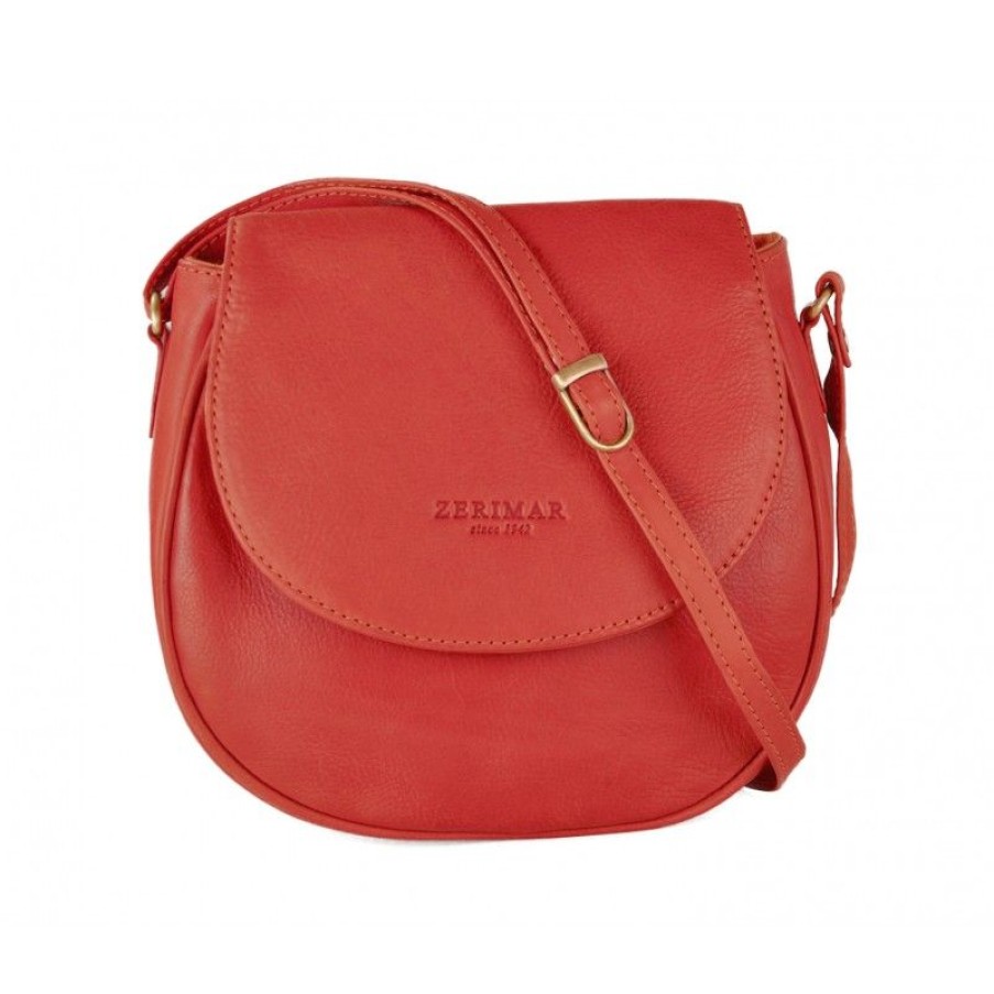 Mujer Zerimar Bolsos | Bolso De Bandolera Con Solapa De Clip Powder